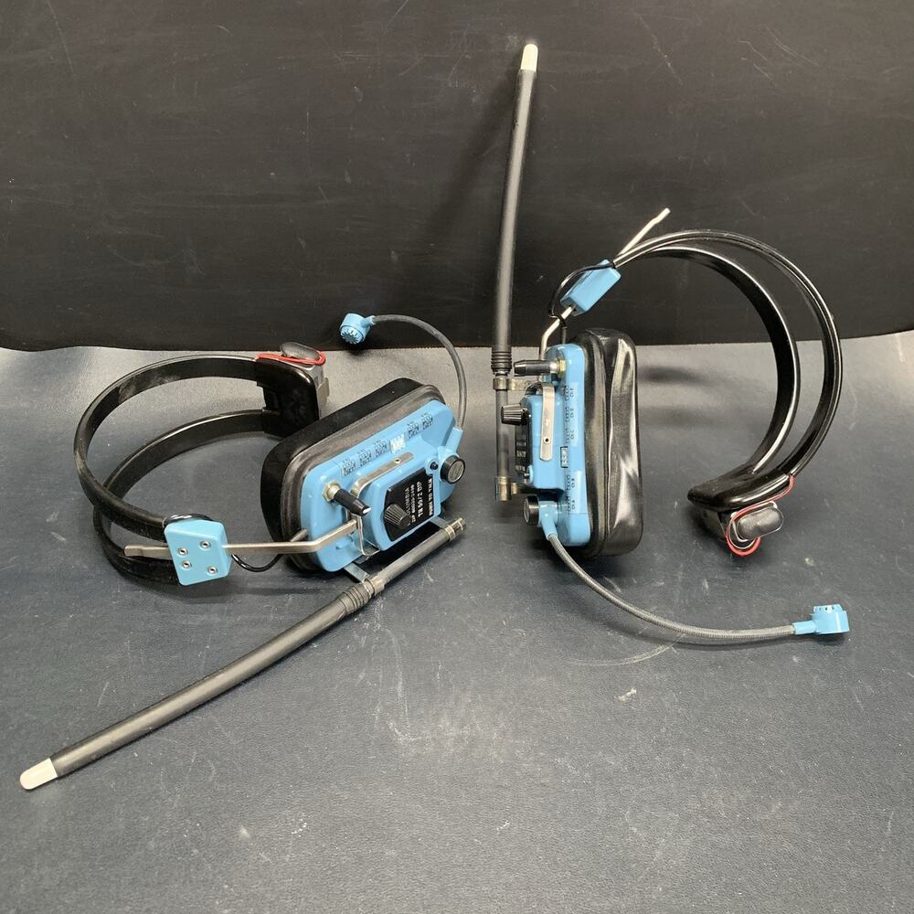 Vtg Single-muff Headset R-Columbia TR-55/2 DIP Battery Operation Untested Pair